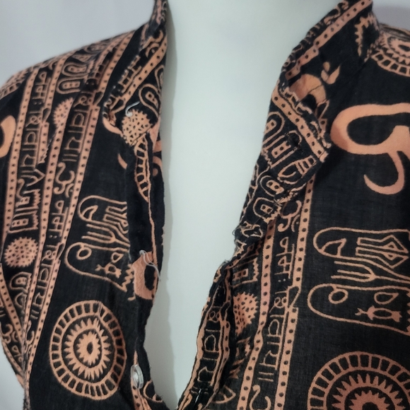 Unbranded  Size large made in India. Colors are brown and blush - Picture 4 of 4